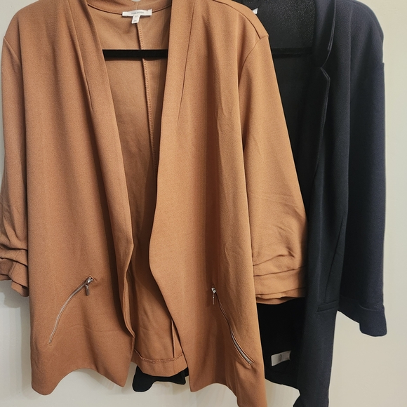 Maurices Jackets & Blazers - Maurices Tan and Black Blazers